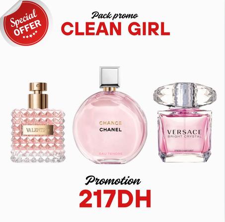 PACK CLEAN GIRL