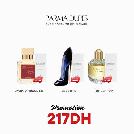 PACK BACCARAT ROUGE GOOD GIRL GIRL OF NOW