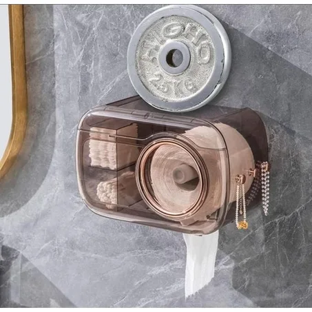 Wall-mounted Waterproof toilet آلة ورق تواليت مقاومة للماء