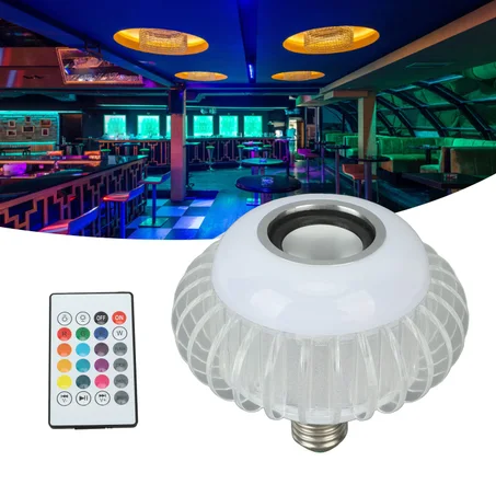 💡 لمبة LED ذكية مع سماعة بلوتوث (تغيير الألوان)