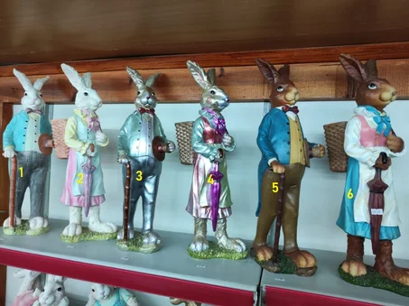 تماثيل ارانب حجم كبير