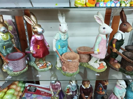 ارنب مع سله جر