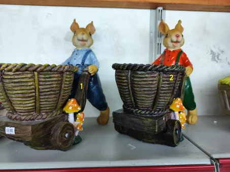 ارنب مع سله جر حجم وسط