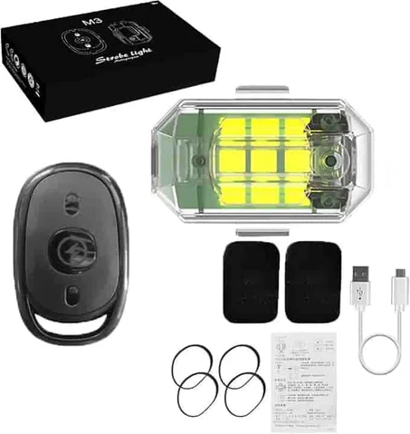 فلاشر السيارة 7 الوان مع ريموت