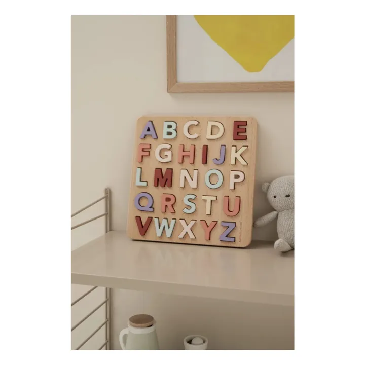 Wooden Alphabet Puzzle Board