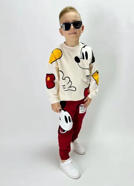 JELIBOOM Ensemble deux pièces garçon Costume de marque originale Disnep