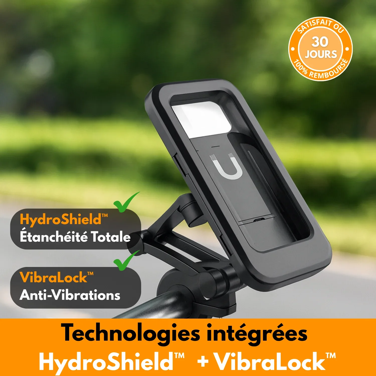 Support Téléphone 360° Ultra-Stable & Étanche