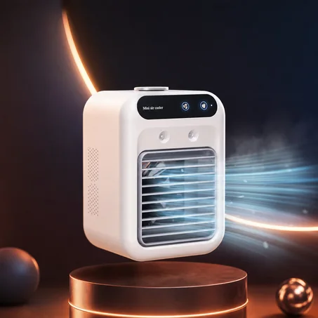 Mini climatiseur portable avec refroidisseur et humidificateur