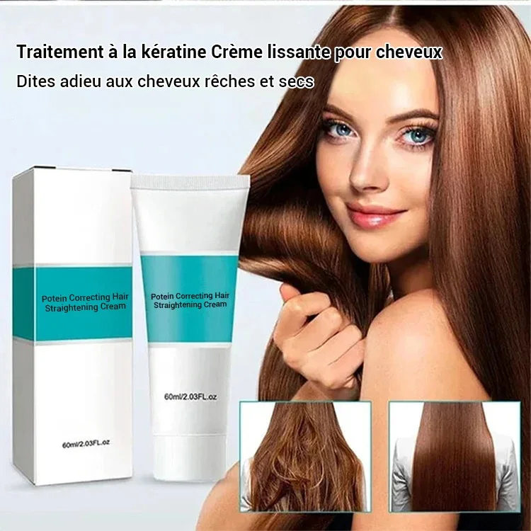 Crème Lissante Soin à la Soie & Kératine