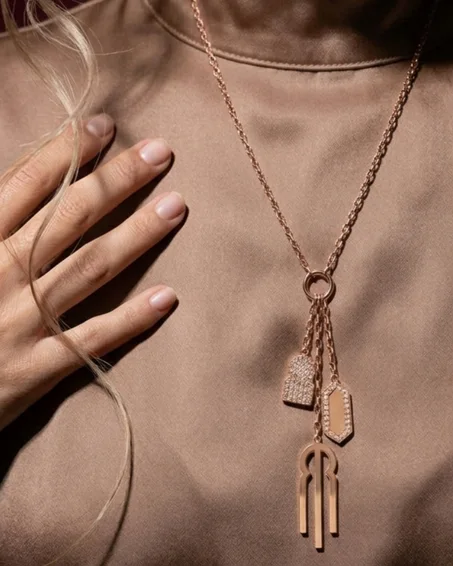 Sautoir Bab Fes Rose Gold