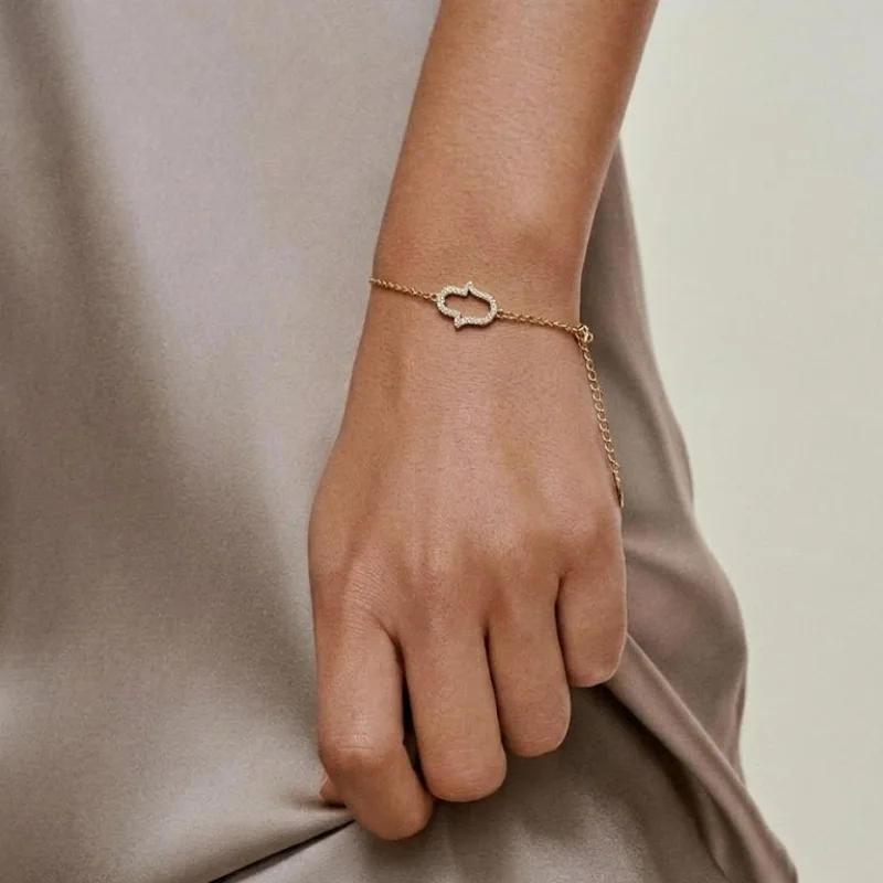 Gourmette Khmissa Rose Gold