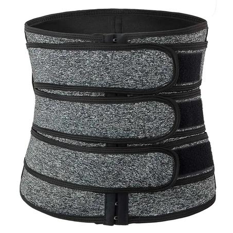 Waist Trimmer Belt With 3 Straps    حزام الخصر المزدوجة العالي الجودة