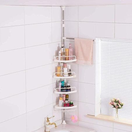 Multifunctional Corner Shelf رفوف الحمام