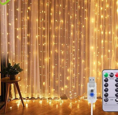 جديد أضواء تزيين النوافذ و الستائر 10 أشرطة في كل شريط 3m