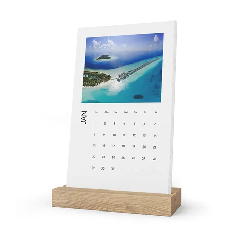 Southern Hemisphere Seasons Landscapes Desk Calendar (2023), Desk Accesories, High Quality
