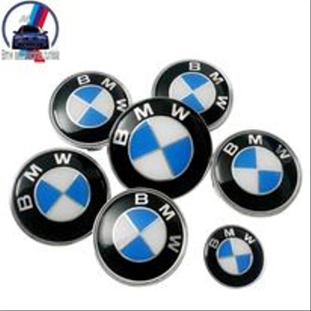 pack 7 pièces logo Blue BMW
