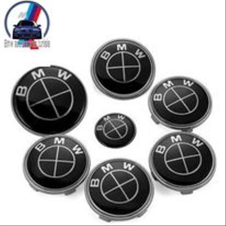 pack 7 pièces logo noir