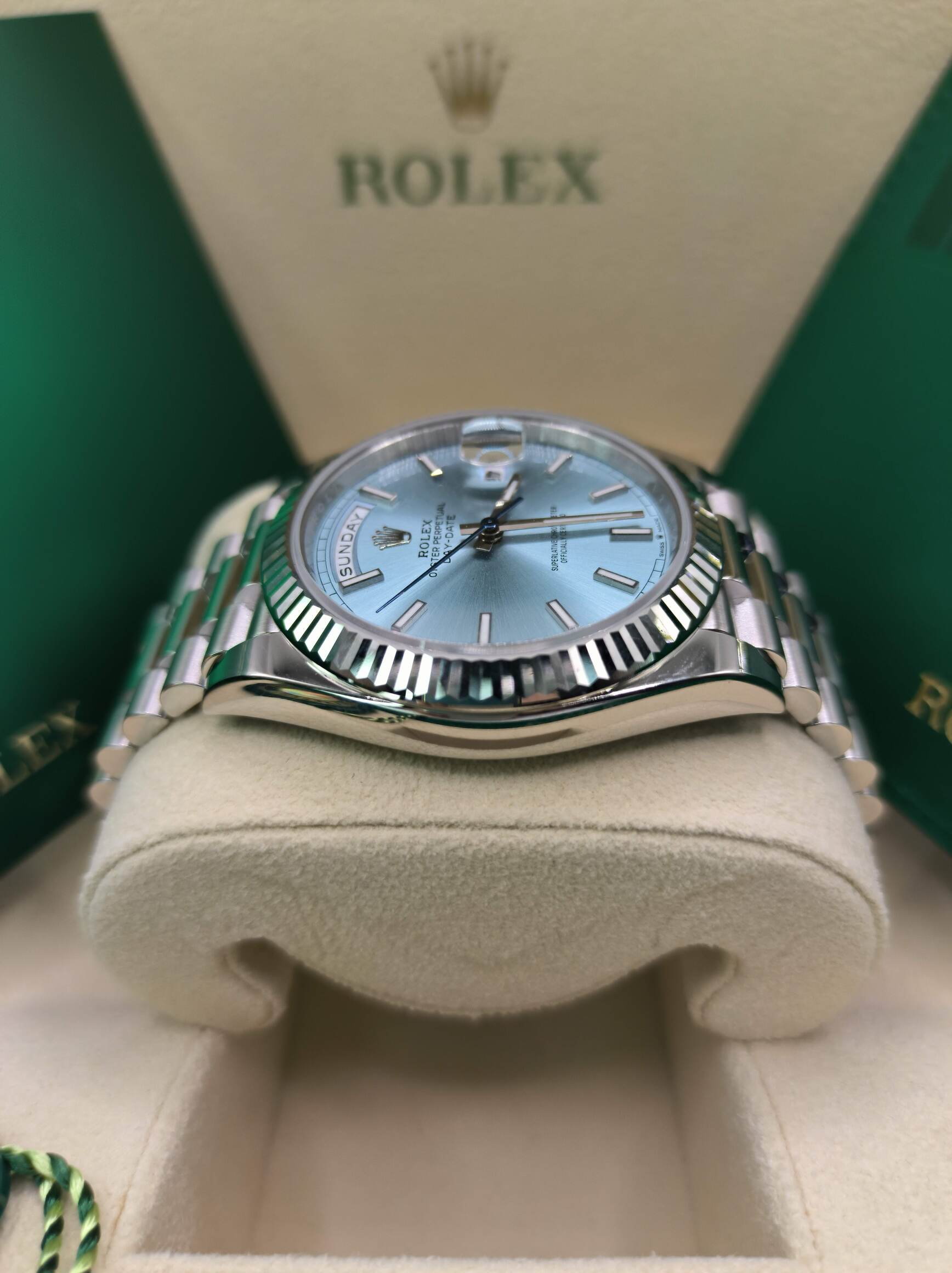 Rolex Day-Date Ice Blue Platinum