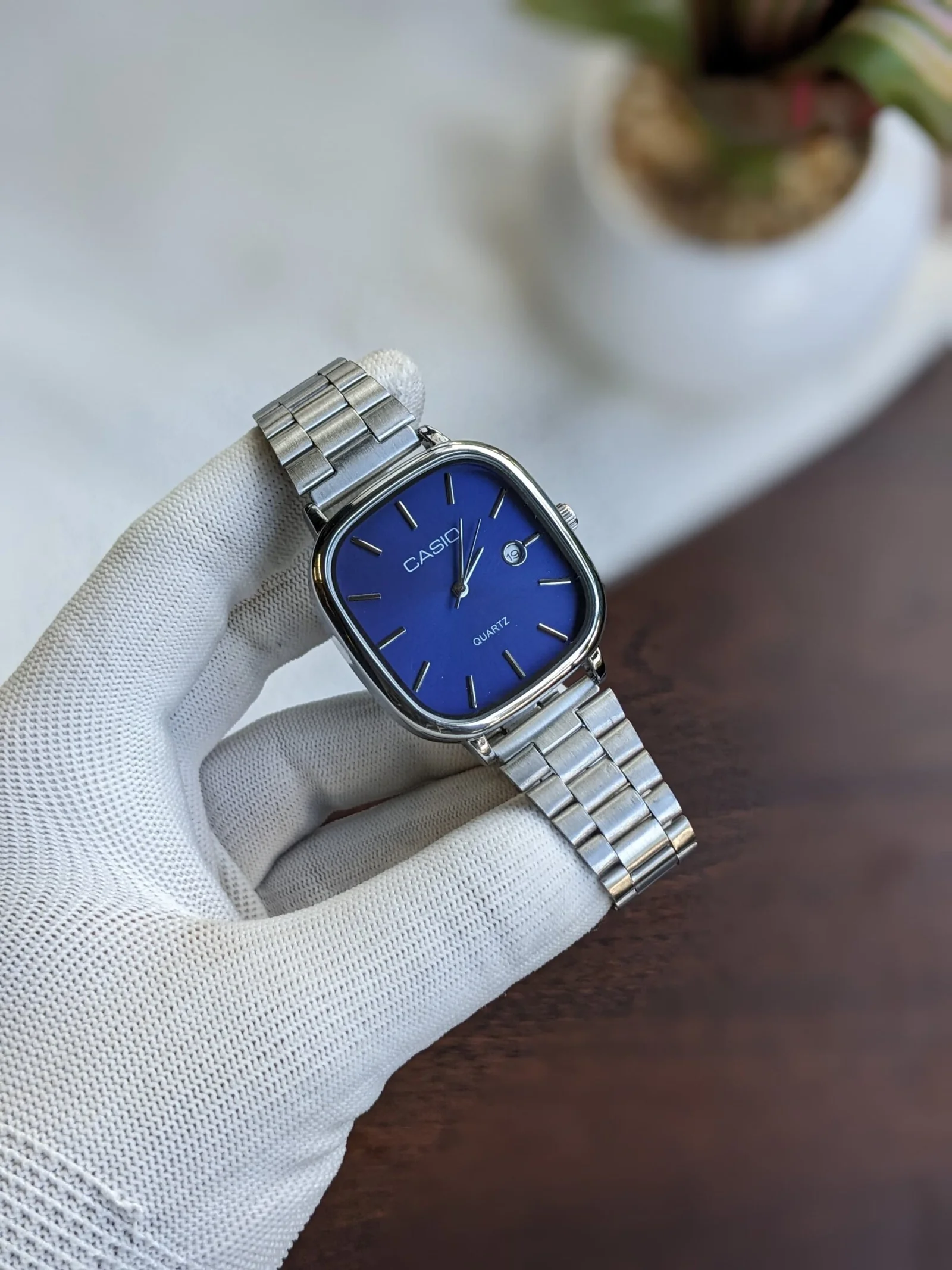Casio Ovale Bleu