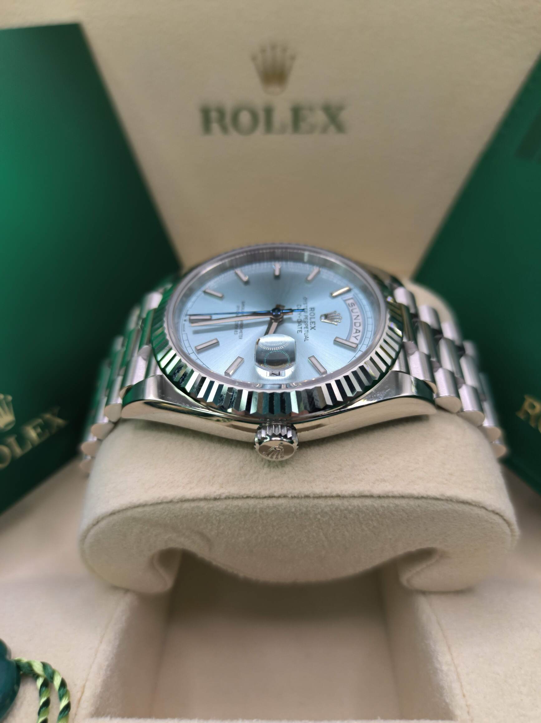 Rolex Day-Date Ice Blue Platinum