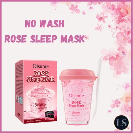 ماسك جال الورد-NO WASH sleep mask