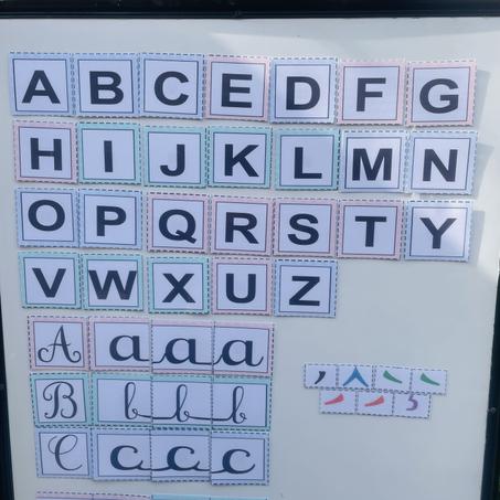 حقيبة الحروف للغة الفرنسية و الإنجليزية