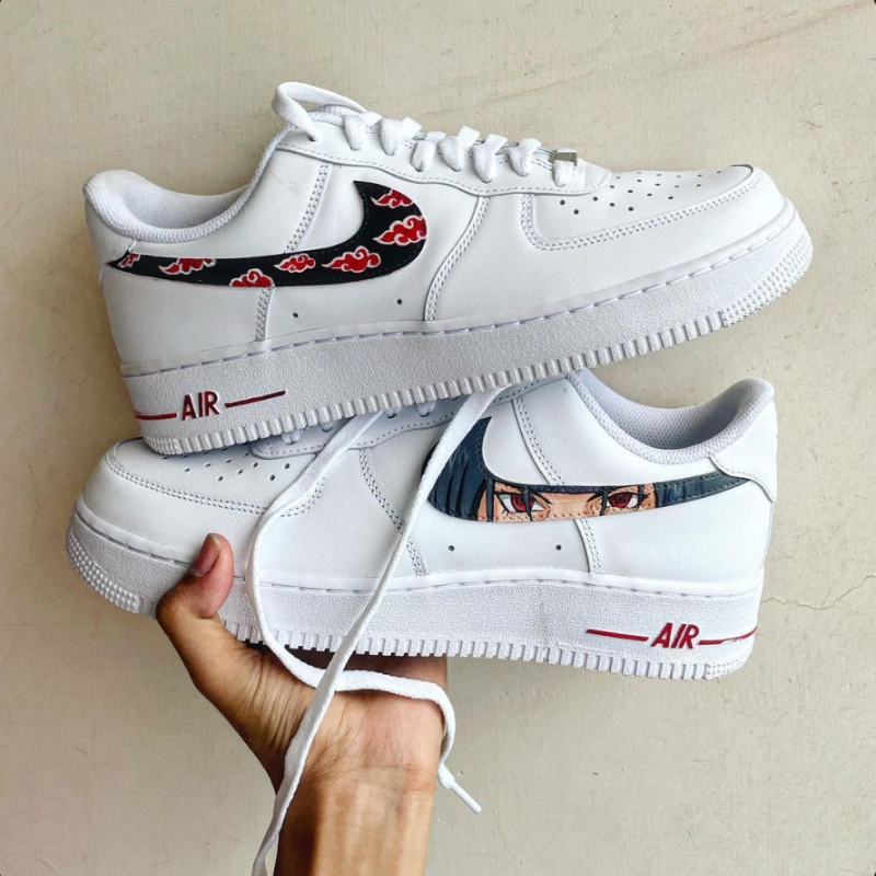 Nike Air Force 1 Custom "Itachi Akatsuki"