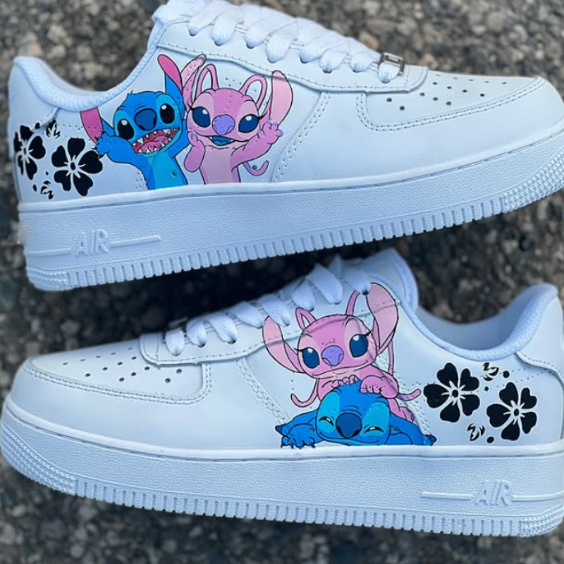 Nike Air Force 1 Custom - Aloha Stitch : L
