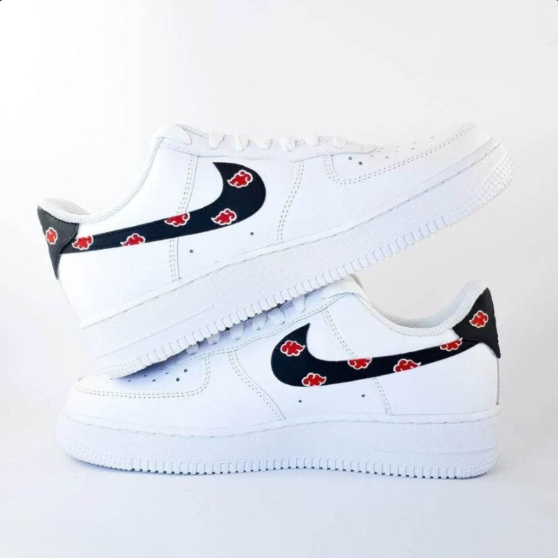 Nike Air Force 1 Custom Akatsuki Red Cloud – Affirmez Votre Légende.