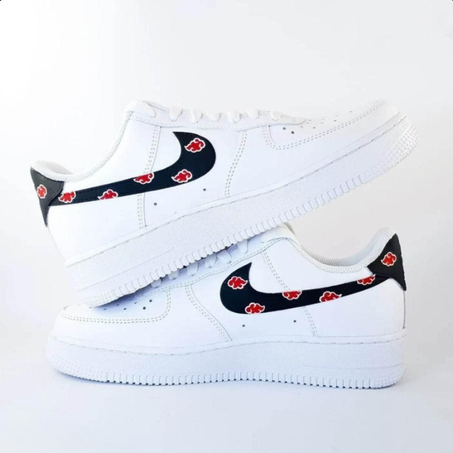 Nike Air Force 1 Custom Akatsuki Red Cloud – Affirmez Votre Légende.