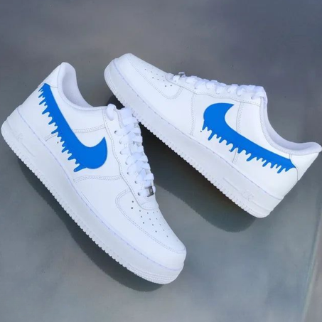 Nike Air Force 1 Custom – Style Blue Drip
