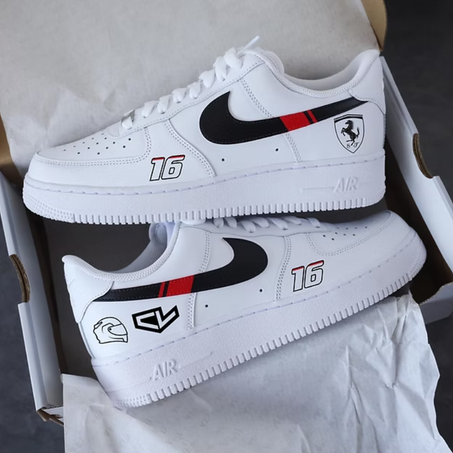 Nike Air Force 1 Custom – Ferrari