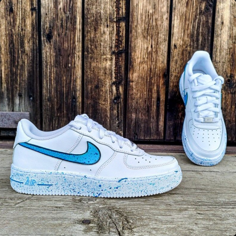 Nike Air Force 1 Custom – Éclat Céleste