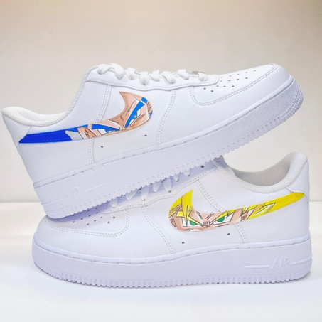 Nike Air Force 1 – Super Saiyan Edition! 🔥