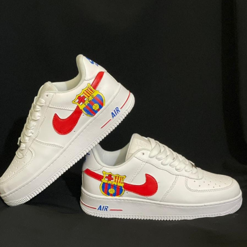 Nike Air Force 1 Custom - Barça : Blaugrana à jamais