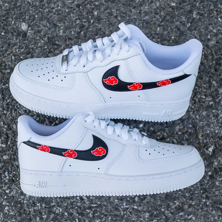 Nike Air Force 1 Custom – Le Symbole Akatsuki
