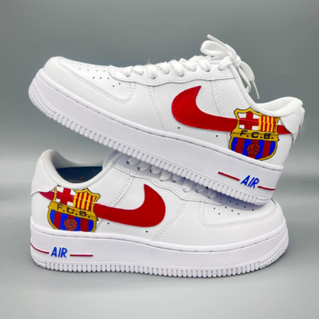 Nike Air Force 1 Custom - Barça : Blaugrana à jamais