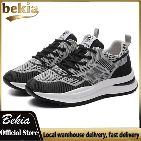 Bekia Chaussures décontractées BEKIA pour femmes, Baskets sportives tendance, élégantes et respirantes