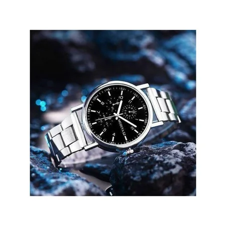 Naviforce Men Business Quartz Waterproof Stainless Steel Wristwatches