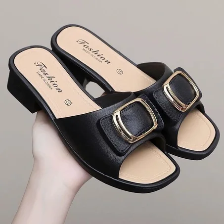 Partagez ce produit    Best Chaussures Chaussures Sandales classe pour femmes talon doux