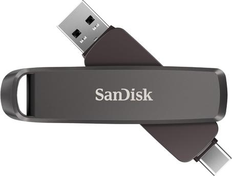 SanDisk Unidad dual Extreme PRO de 1 TB - Hasta 1,000 MB/s, USB tipo C y USB tipo A, unidad flash de alto rendimiento - SDDDE1-1T00-A46