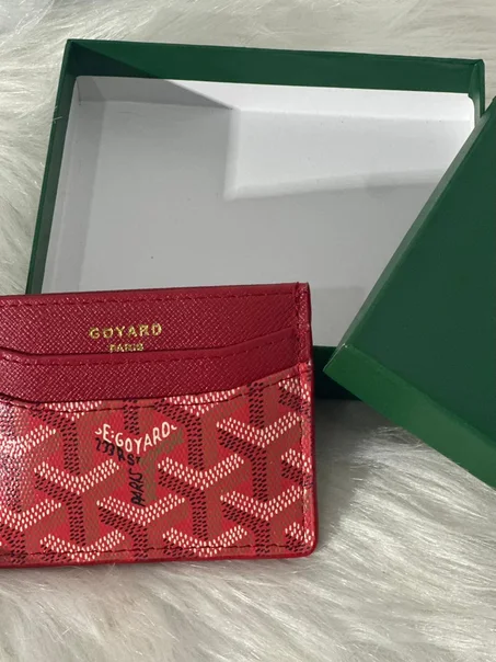 PORTE CARTES GOYARD ROUGE