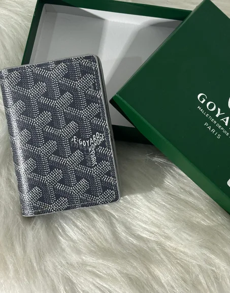 PORTE MONNAIE GOYARD HOMMES GRIS