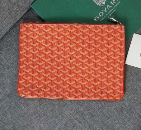 Pochette Goyard Sénat MM orange