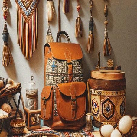 sac a dos d'artisanat marocain