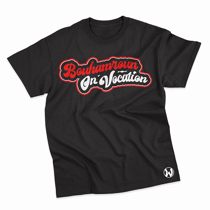 T-shirt bouhamroun on vacation