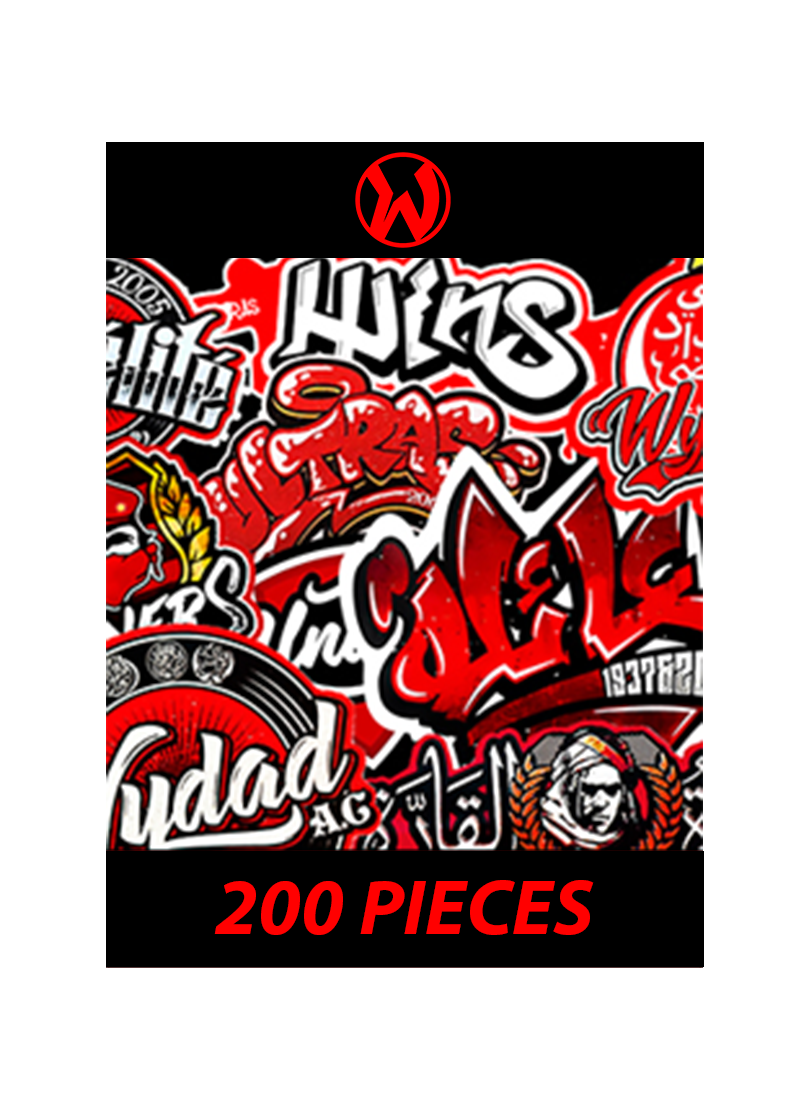 200 Stickers