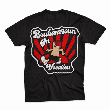 T-shirt bouhamroun on vacation