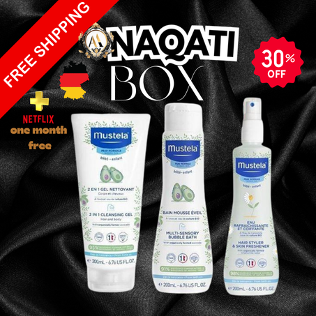 ✨ ANAQATI BOX – Mustela العناية المثالية لبشرة الأطفال ✨