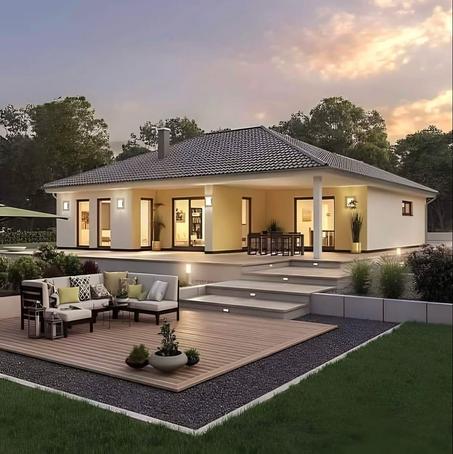 البيت والحديقة